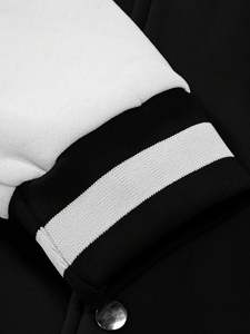 Chaquetas universitarias de moda al por mayor OEM, abrigos bomber con letras bordadas personalizadas para universidades, escuelas, equipos deportivos - Product Image 5