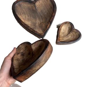 Cuencos de vela hechos a mano para perfumados y regalos Tazón de masa de madera para velas de té Tazón de vela de madera - Product Image 6