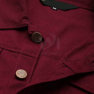 Vêtement de mode, veste en jean coupe-vent pour homme, vente chaude, conception de logo personnalisée, veste d'hiver respirante pour homme - Product Image 6