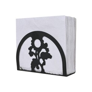 Elegante servilletero de metal negro, accesorio de mesa elegante y duradero con diseño de cangrejo para uso diario en cocina y comedor - Product Image 6