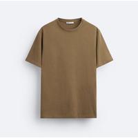 Grijs T-Shirt Beste Kwaliteit Oem Op Maat Gemaakte Katoenen T-Shirts Modieus Heren Regular Fit Best Verkopende Duurzame T-Shirts