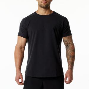 Vente en gros 2023 Nouvelle marque personnalisée Logo en coton Tailles américaines Respirant Mens Gym Singlet Workout T shirt - Product Image 1