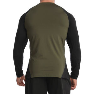 Wholesale <b>Men's</b> Summer T-Shirts 100% Organic Cotton Striped Design with Pocket <b>Short</b> & Long <b>Sleeve</b> Options Plus Size Logo Print - Product Image 2