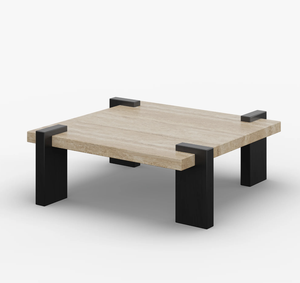 Mesa de centro moderna de lujo de acero inoxidable dorado con mesa de centro superior de mármol para el hogar muebles de comedor Mesa Rectangular - Product Image 5