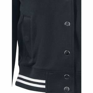 แจ็กเก็ตเบสบอลโลโก้ตามสั่งเสื้อแจ็กเก็ตสตรีทแฟชั่นสไตล์นักศึกษากลางแจ้ง - Product Image 3