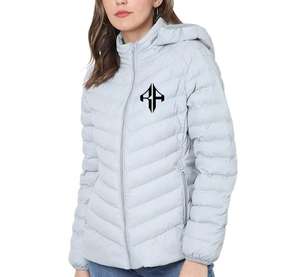 Veste matelassée pour femmes de haute qualité avec logo personnalisé 100% polyester par ATLANTIC respirant Service OEM/ODM - Product Image 1