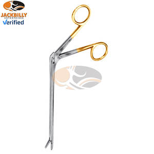 JACKBILLY Caspar Instrument chirurgical droit en acier inoxydable de 7 pouces disque intervertébral Rongeur coupe fenêtrée côté dentelé - Product Image 3