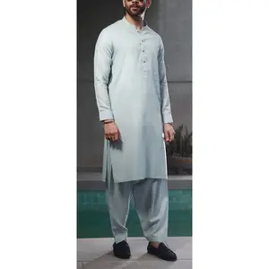 批发工厂价格新款时尚服装男士Shalwar Kameez/畅销定制制造男士Shalwar Kameez