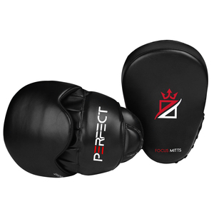 Nouveauté : Coussin de frappe en cuir antidérapant pour entraînement de boxe, prise en main facile, nettoyage rapide - Product Image 3