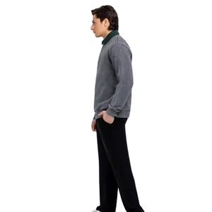 Sudadera de Cuello Redondo de Algodón Grueso Personalizada de Alta Calidad 100% para Hombre, Sudadera Corta Lisa de Lujo para Hombre - Product Image 5