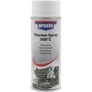 Peinture thermique professionnelle en aérosol 500C blanche 400ml Protection contre la rouille en bombe PRESTO - Product Image 1