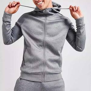 Chándal ajustado para hombre, traje de chándal de algodón y polar, diseño personalizado, alta calidad, para correr - Product Image 4
