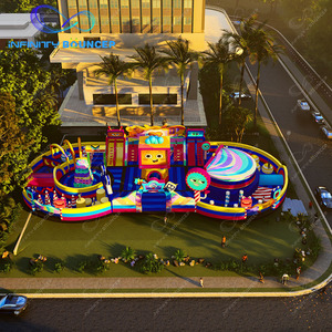<span class=keywords><strong>2025</strong></span> thiết kế mới tùy chỉnh thương mại ngoài trời sân chơi bơm hơi người lớn và trẻ em carton Chủ Đề Công viên giải trí bơm hơi để bán - Product Image 3