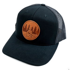 Gorras หมวกติดโลโก้หนัง6แผง, หมวกตาข่ายระบายอากาศปรับได้ - Product Image 6