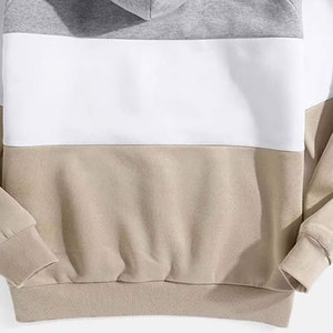 Sudadera con capucha de estilo informal para hombre, jersey de hombro bajo, ropa de calle de patrón sólido, cuello con capucha, estampado de espuma teñida lisa de invierno, logotipo personalizado - Product Image 5