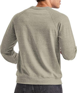 Precio barato de los hombres de las mujeres 100% sudadera de algodón bordado sólido transpirable cuello redondo sudaderas con capucha Logotipo de impresión personalizada al por mayor - Product Image 2