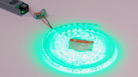 LED Strip Driver dalam ruangan, 60W 5A 2.5A IP20 12V/24V arus konstan sumber daya listrik Mode beralih Strip LED AC DC Driver kompak