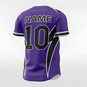 2025 nuevo uniforme de béisbol impreso por sublimación personalizado para jóvenes camiseta de béisbol OEM uniforme de béisbol de buena calidad para hombres - Product Image 6