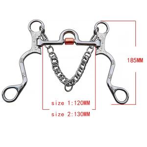 บิตม้าแบบตะวันตก คุณภาพดีที่สุด ขายส่ง ราคาถูก ผลิตจากสแตนเลส พร้อมสายรัดปากแบบเต็ม  ขายดี รับผลิตแบบ OEM ODM - Product Image 2