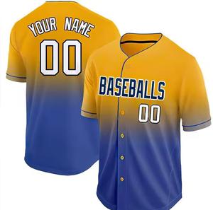 เครื่องแบบเบสบอลและอเมริกันฟุตบอลมาใหม่ออกแบบได้ตามต้องการมีคุณสมบัติระบายอากาศและใส่โลโก้ได้ตามต้องการ - Product Image 2