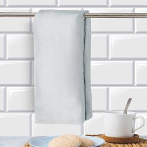 Ensemble de serviettes éponge unilatérales 100% coton plat en bambou tissé à carreaux conçu sur mesure pour un usage commercial domestique pour les serviettes de cuisine - Product Image 1