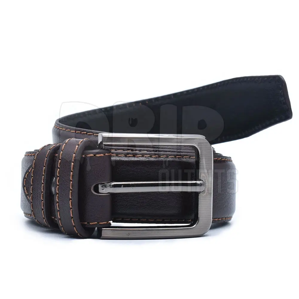 Professional Manufacture Custom Durable Top Grain Cow Hide Leather Belts For Men Belt Good Pin Buckle Belt