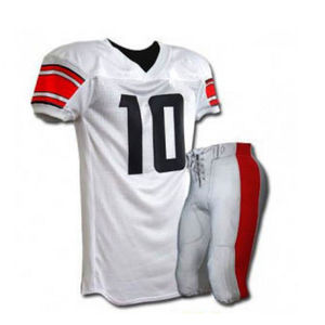 ชุดยูนิฟอร์มอเมริกันฟุตบอลแบบใหม่สำหรับทุกเพศ-แห้งเร็ว ระบายอากาศได้ดี แขนสั้น ปรับขนาดได้ คุณภาพสูง สำหรับผู้ใหญ่ ฤดูร้อน - Product Image 3