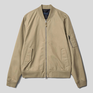 Veste bomber tendance pour homme, veste d'hiver de qualité supérieure, tissu de haute qualité, vêtement d'extérieur avec col montant, veste bomber pour homme - Product Image 5