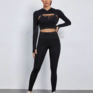 Dernier style d'ensemble pour femmes quantité minimale de commande bas Vente directe d'usine Ensemble pour femmes Haute qualité 100% Coton Ensemble pour femmes - Product Image 4