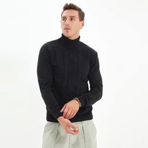 Suéter de Alta Calidad, Suéter de Punto de Manga Larga, Ropa de Moda para Hombre, Suéter de Punto para Hombre, Ropa de Invierno, Suéter Transpirable - Product Image 1