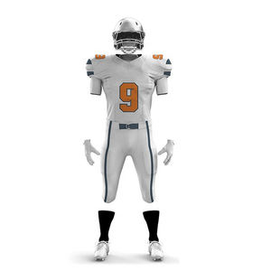 Uniformes de fútbol americano personalizados para jóvenes, camisetas y pantalones de fútbol americano, camisetas y pantalones de fútbol en blanco liso - Product Image 2