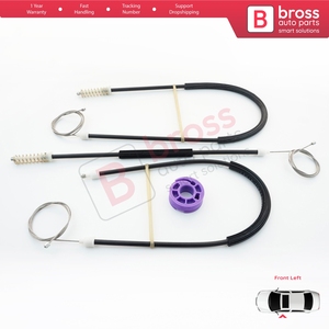 Juego de Reparación de Elevalunas Eléctrico BWR5078, Puerta Delantera Izquierda para Toledo MK3 5P2 2004-2009, Altea 5P1 XL 5P5 5P8 5P0837461 - Product Image 2
