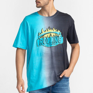 Mejor artículo Fábrica Nueva llegada Camiseta Venta caliente Hip Hop Pantalla y DTG Impreso 100% Algodón Diseño atractivo - Product Image 1