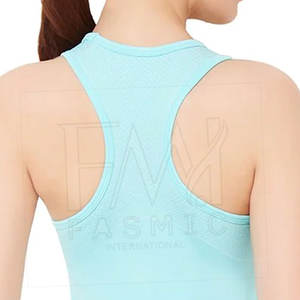 Camisetas sin mangas de músculo abierto para hombre de algodón 100% de la mejor calidad, camisetas de Yoga informales para correr en la espalda, personalizables con etiqueta privada - Product Image 6