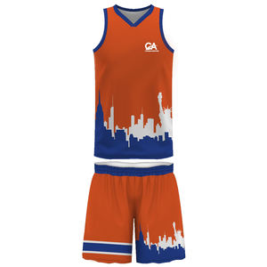 Top vente directe d'usine en gros nouvel uniforme de basket-ball arrivé dans un style tendance imprimé bon fabricant prix bon marché - Product Image 3
