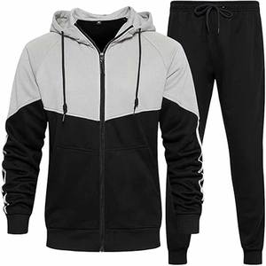 Ensemble de survêtement élégant et luxueux à carreaux pour hommes, en gros, 2 pièces, jogging sportif, survêtement, téléchargé par Dress Sports - Product Image 1