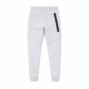 Conjunto Deportivo para Hombre, Chaqueta con Capucha y Cremallera Completa, Pantalones Deportivos, Estilo Windrunner, Tela Fleece Técnica, Color Gris Hielo, para Entrenamiento Atlético - Product Image 6