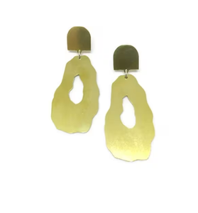 New Quality Brass Earrings for Girls Jewelry <b>Birthday</b> Party Wearing Exclusive Quality <b>Top</b> Design Customize Sale - Product Image 1