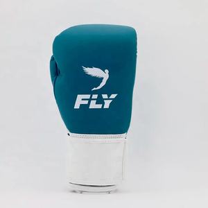 Nouveaux gants de boxe en cuir véritable respirants à lacets, personnalisés avec logo, pour compétition professionnelle, design personnalisé - Product Image 2