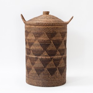 High quality <b>rattan</b> storage organizer hamper <b>basket</b> wholesale factory supply braided bin hampers - Product Image 6