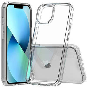 เคสอะคริลิค TPU ระดับพรีเมียมสำหรับ iPhone 14 6.1 และ iPhone 13 6.1 สีใส - Product Image 1