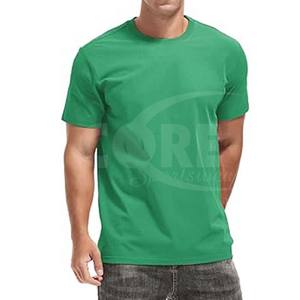 เสื้อยืดลำลองสีพื้นแห้งเร็วแบบเรียบเสื้อยืดผ้าฝ้าย100สำหรับวิ่งปรับแต่งสีได้ - Product Image 3