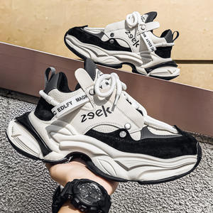 Zapatos de Skateboard para Hombre, Estilo Deportivo, con Cordones, Transpirables, Cómodos, con Plantilla de EVA, para Verano, Otoño e Invierno - Product Image 2