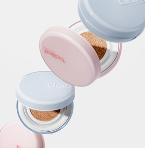 Black Rouge Vegan Face Makeup Cojín transparente fino con SPF50 + PA ++++ Acabado semi-brillante Extracto de perla de humedad fresca 25C - Product Image 3