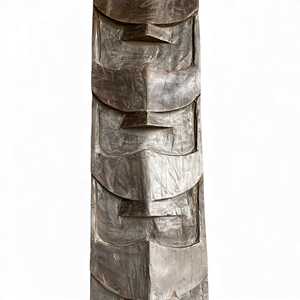 Panel de Pared de Madera Tribal Naga de la India, Tallado a Mano, Decoración Arquitectónica, Estilo Rústico Antiguo, para Interiores de Hotel, Combinable, 1 Contenedor - Product Image 4