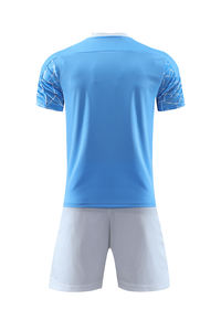 2024 maillots de football personnalisés unisexes uniformes d'entraînement en Polyester respirant jeunes adultes tailles nom Logo imprimé coupe automatisée - Product Image 2