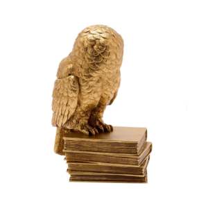 Figura de Hedwig para Coleccionistas de Harry Potter - Diseño Tradicional (Aprox.) 20 cm con efecto metálico dorado - Product Image 4