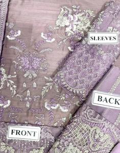 Solid Color Traditional Ethnic Printed Stylish Made Embroidery Stones Works Pakistani Bridal Party Wear Breathable Wedding <b>Dress</b> - Product Image 6