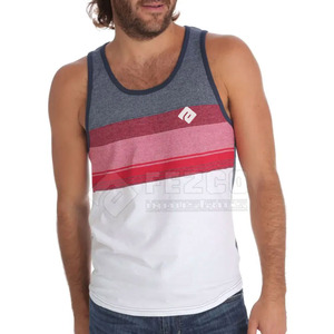 Débardeur à double couture pour hommes pour une utilisation durable Débardeur sans manches de couleur personnalisée pour hommes Commande en gros - Product Image 2