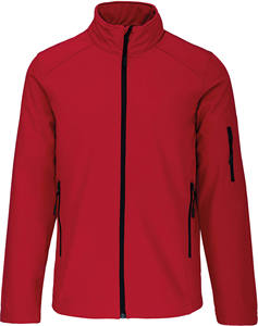 Veste Softshell Homme Hiver Longue Col Montant Fermeture Éclair Broderie Tissage Non Tissé Enduit Service OEM Disponible Moto - Product Image 5